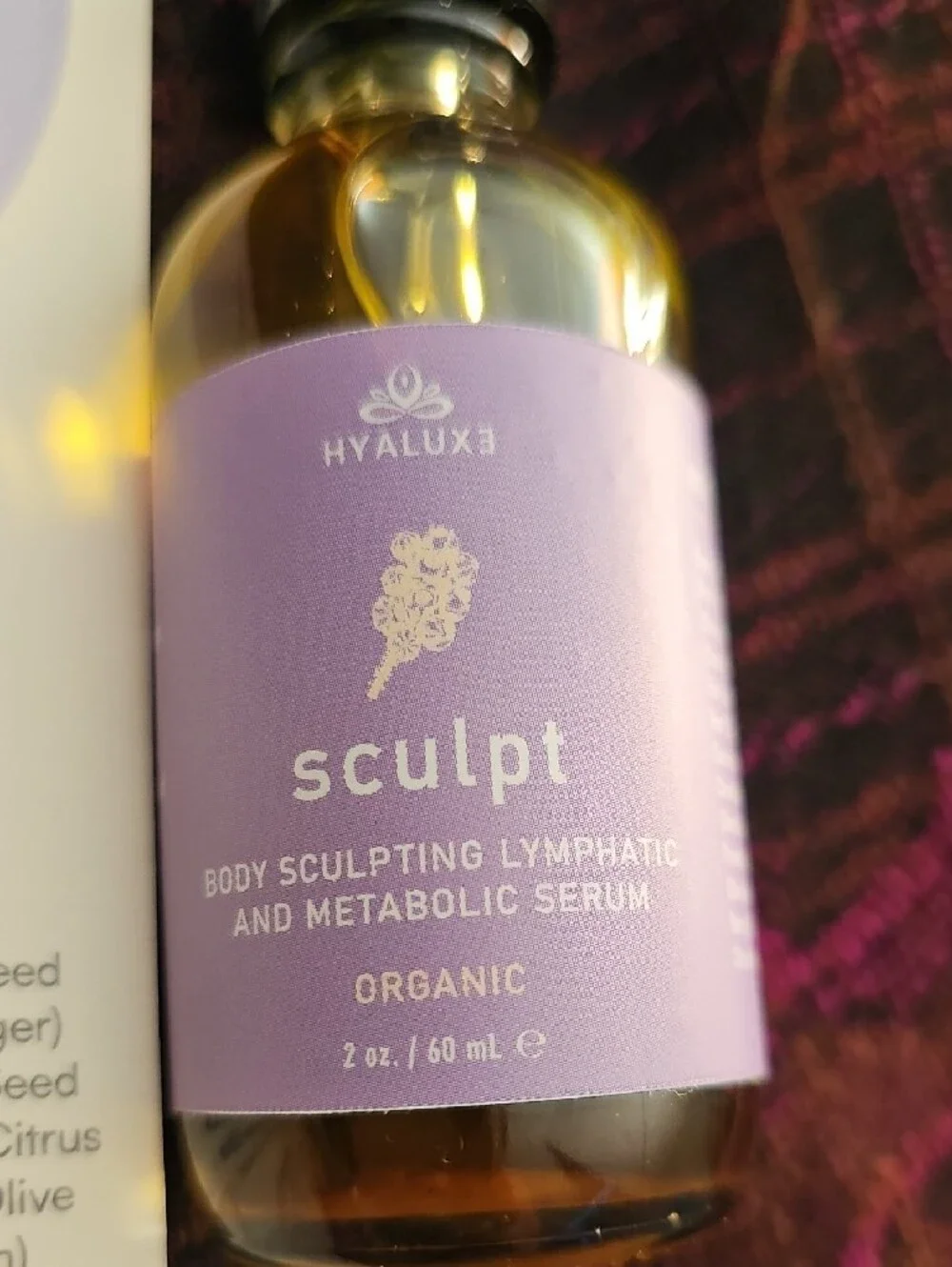 Luxe Sculpt Body Sculpting Serum – Purple and Gold